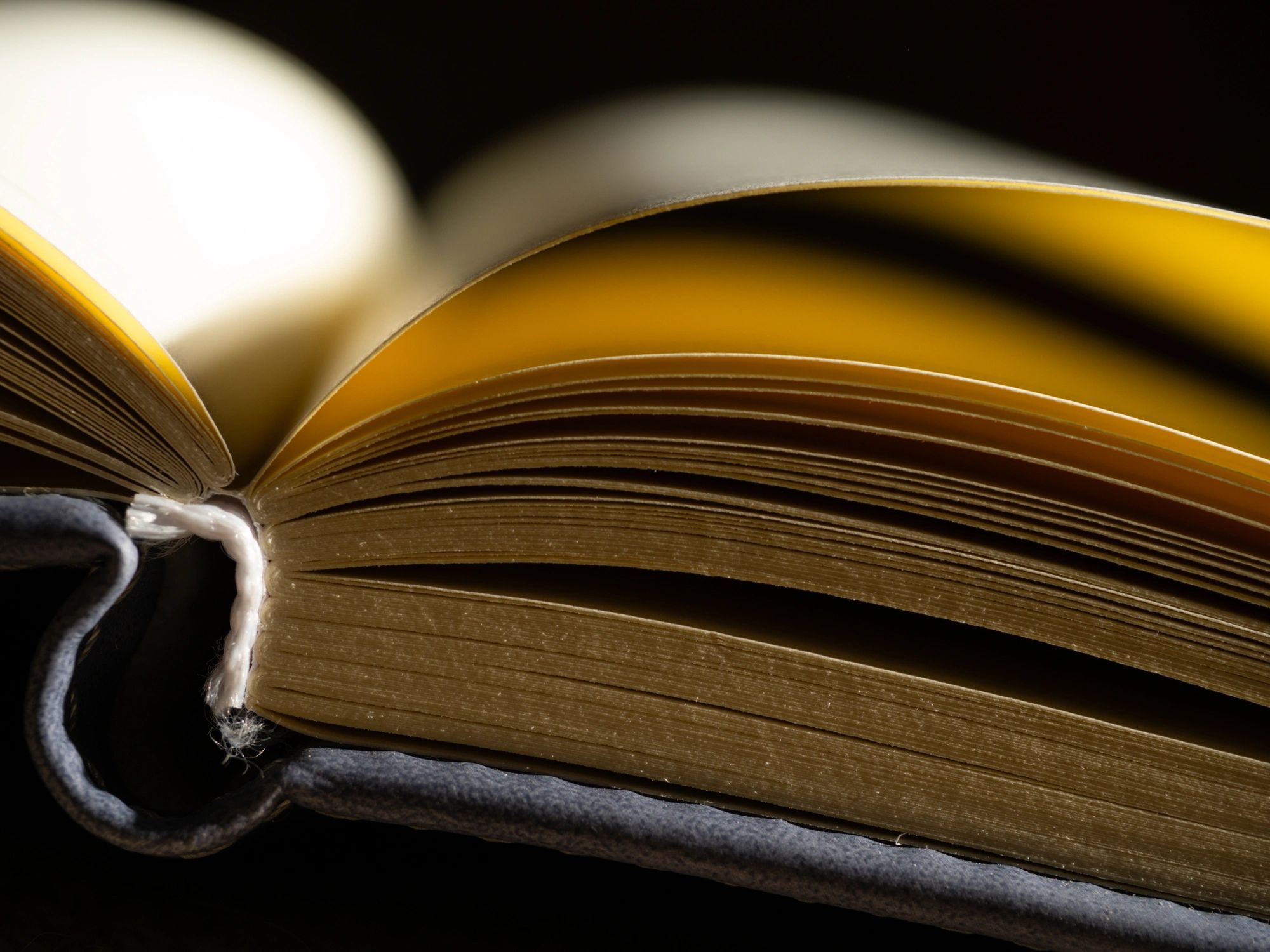 Open journal and Bible for devotional reflection